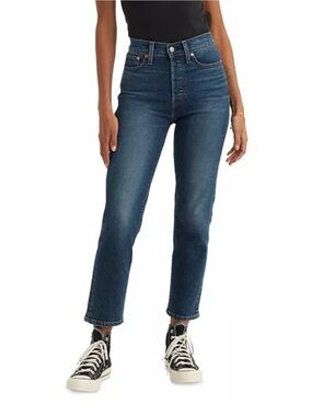 Levi High-Rise Straight Leg Women’s Jeans - Indigo Here We Go